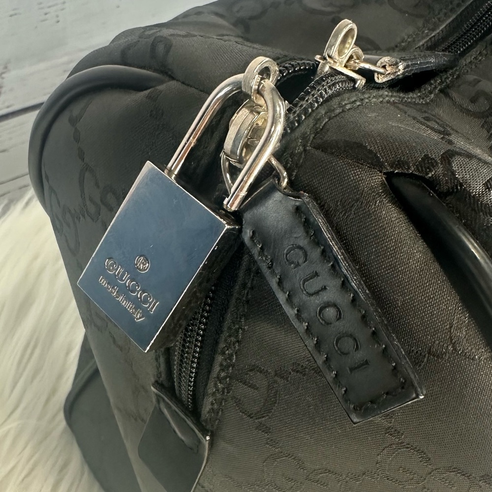 Authentic Gucci GG Canvas Boston Bag – Y2K Vintage 🖤 - Picture 3 of 16